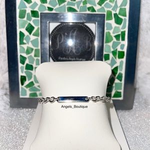 New Pandora Engravable Bar Link Bracelet